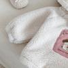 Children's 2025 Winter Hooded Fur Sweater: Cute Girls' Korean Style Thick Pullover with Patch Applique.