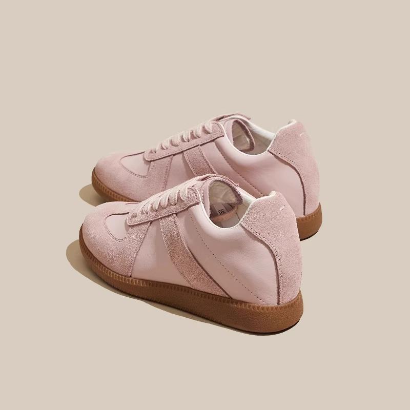 Yunfude training shoes women's 2025 spring new small inner height increase lightweight versatile casual platform sports board shoes