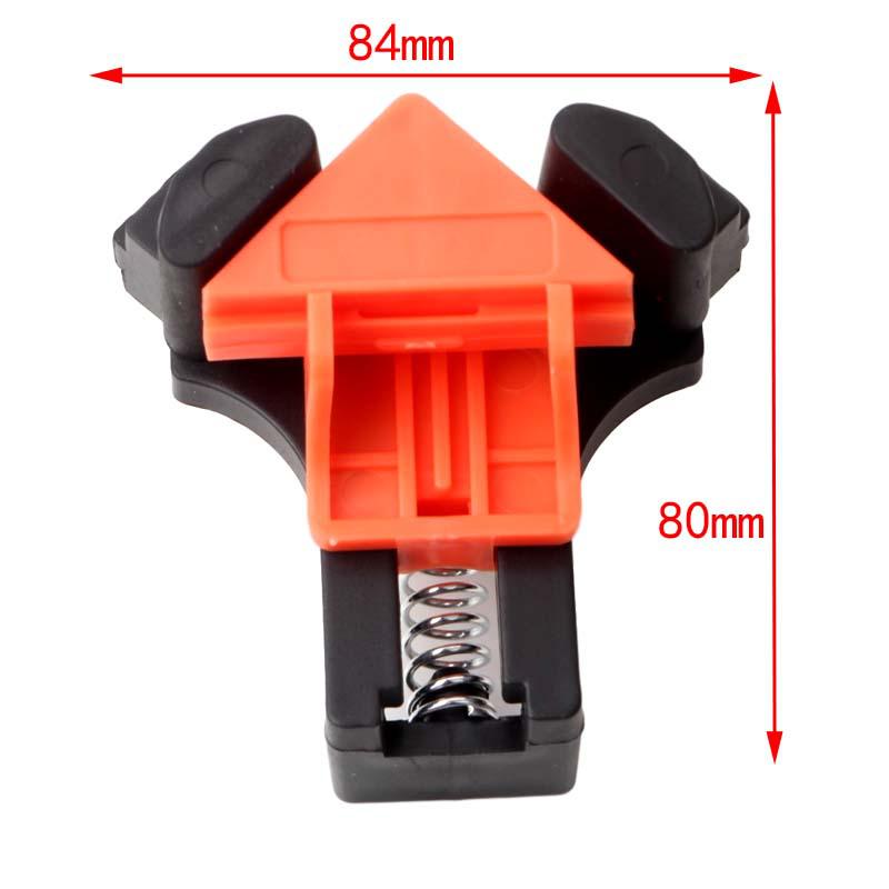 4-Piece 90° Right Angle Woodworking Frame Clamps