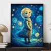 Disney Diamond Painting Frozen Elsa Starry Night Illustration Wall Decoration Embroidery Full Diamond Cross Stitch DIY Gift Home Decoration