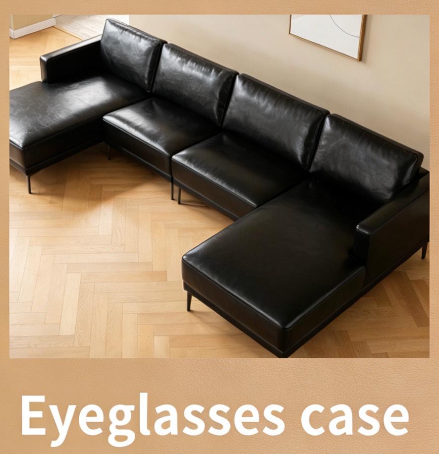Pelle PU Ecologica con Texture Litchi, Spessore 1,1 mm, Supporto Spazzolato, Finitura al Tatto della Pelle, Adatta per Scarpe e Divani.