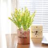 1Pc Potted Plant Northern Europe Simulated Flower Holiday Gifts Weave Modern Simplicity Hangings Home Decoration Plastic