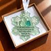 Christmas Snowflake Decorations 2D Flat Acrylic Friendship Festive Decor Snowflake Decorative Wreath Ornament for Home Holiday