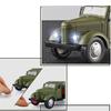 1/24 CA10 Legierung Taktischer LKW gepanzertes Fahrzeug Modell Militärisches Personaltransportfahrzeug Transportfahrzeuge Modell Ton Licht Kinder Spielzeug Geschenke