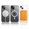 Clear Phone Case for iPhone 15,Magnetic Ring Acrylic+TPU Phone Shell Cover Compatible with MagSafe