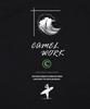 CAMEL WORK Wakeboard Short Sleeve T-Shirt (Black)