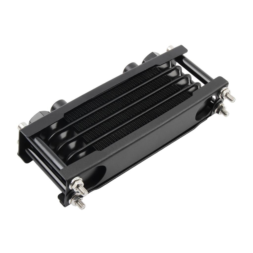 Motorcycle Oil Cooler Radiator 4 Row Engine Oil Cooling For Monkey 125cc-140cc Loncin ZongShen Moto Oil Cooler Accessories