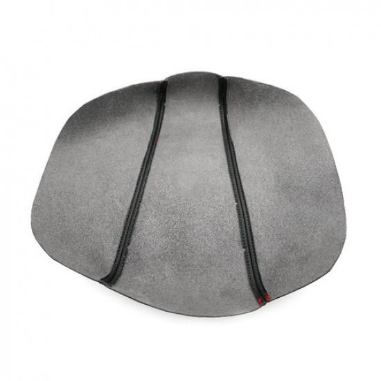 Console Lid Armrest Black Leather Cover For Nissan Maxima 2016-19 Red Stitch