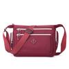 Multi-layer large-capacity shoulder bag women's outdoor leisure anti-splashing messenger bag simple bag