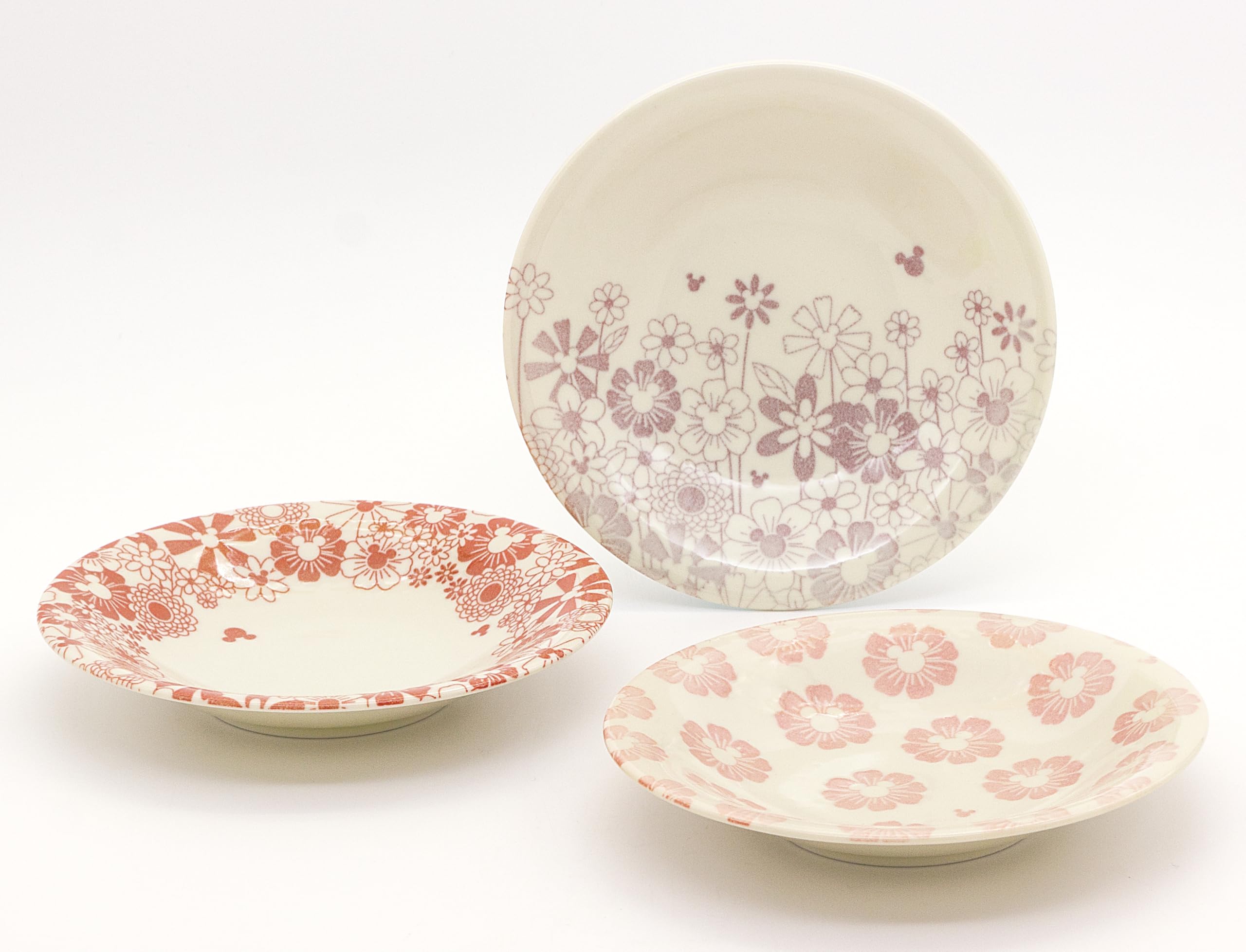 

Дисней Микки Маус Тарелка Тарелка для торта 16 см Набор посуды Можно мыть в посудомоечной машине и использовать в микроволновой печи Цветок Цветок Посуда Разные товары Сделано в Японии