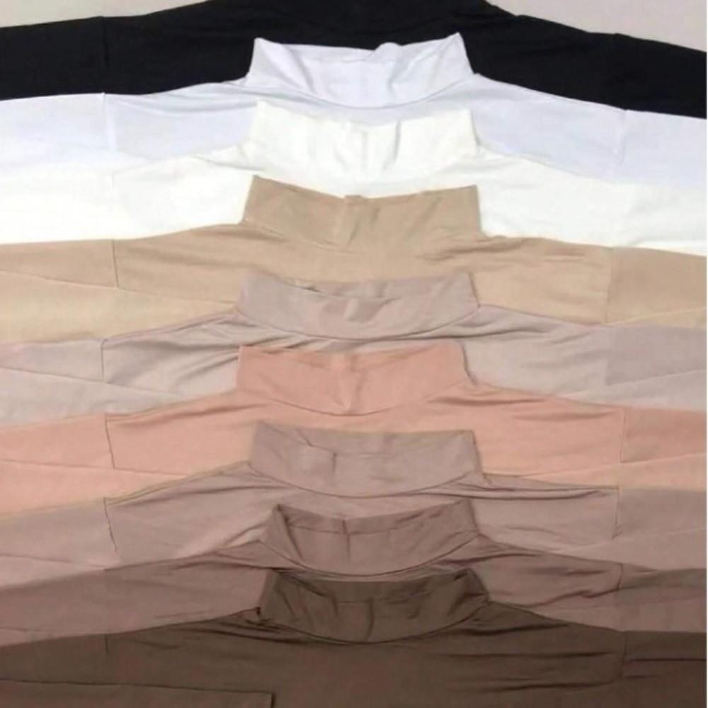High Collar Sun Protection Sleeves Soft Full Neck Sleeve New Long Arm Cover  for Outdoor