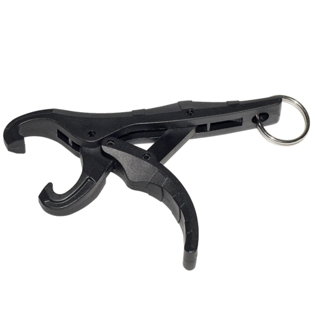 Fishes Lip Gripper with Mini Digital Electronic Scales Pocket Hangings Fishing Scales Fisherman Tournament Weighing Device