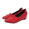 "Women's Soft Sole Wedge Heels: 2024 Spring Comfort Mid-Heel Scoop & Height-Enhancing Shoes"
