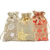 DIY Christmas Advent Calendar Gift Bag Set Children Birthday Holiday Candy Wrap
