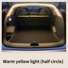 Luz de Maletero de Alto Brillo para Coche, Luz Ambiental, Decoración Interior, Tira de Luces LED Inalámbrica con Sensor Automático para Portón Trasero