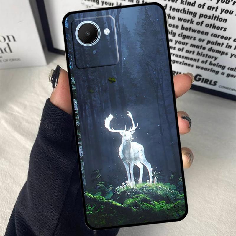 

Deer Hunting Camo For Realme 15 14 10 11 12 13 Pro Plus C65 C67 C71 C63 C61 C55 C51 C53 C75 GT6 GT7 Pro Case Realme C65 4G