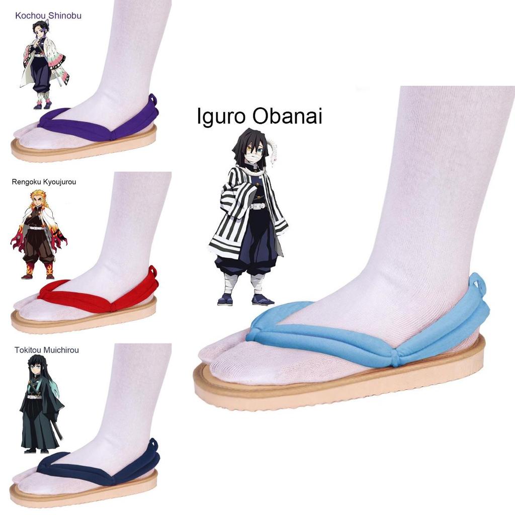 Infradito Kamado Tanjiron di Demon Slayer per Cosplay e Moda Stile Giapponese