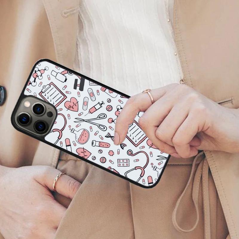 

Nurse Medical Medicine Health Magnetic Phone Case For APPLE iPhone 17 Air 16 14 13 12 Pro Max 15 Plus Wireless MagSafe Cover iPhone 13mini