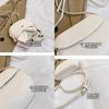 New Trendy Single-shoulder Crossbody Bag for Women with High-end Feel and Versatile Commuting Saddle Bag Features A Niche Design