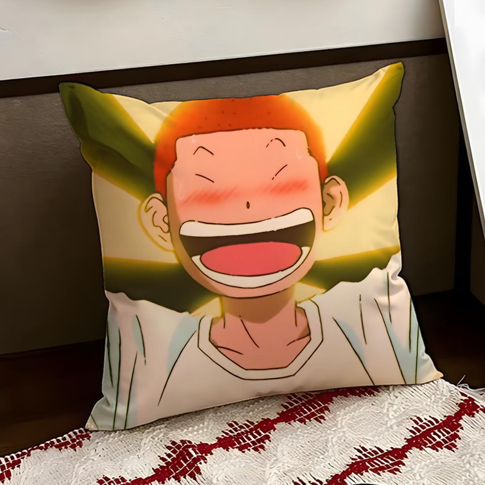 Anime SSlam DDunk Cushion Cover Reversible Soft Durable Pillow Cover Home Car MultiScene Use for Daily Comfort