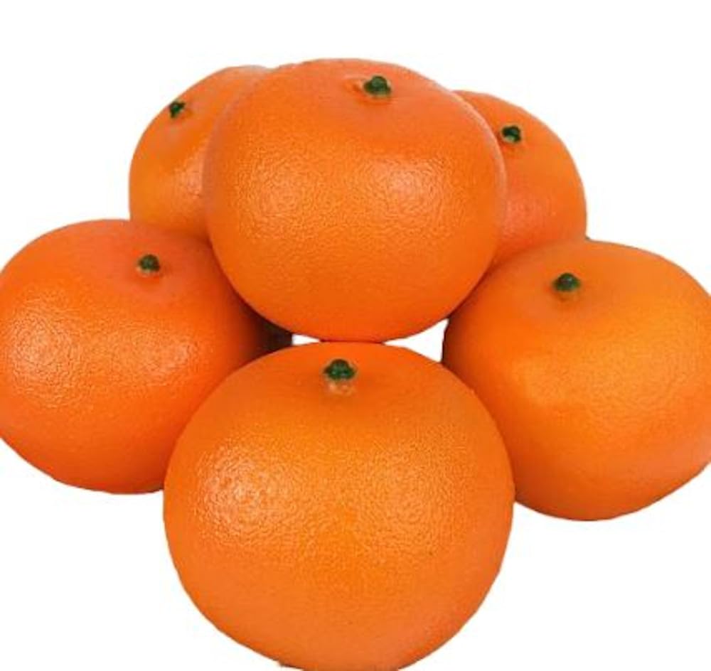 

Mandarin Orange Food Food Fake Fruit of Model, Sample, Display, etc. (Set 10) помаранчевий