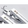 Wall mounted kitchen rack retractable bracket thickened oven rack 304 stainless steel microwave oven rack