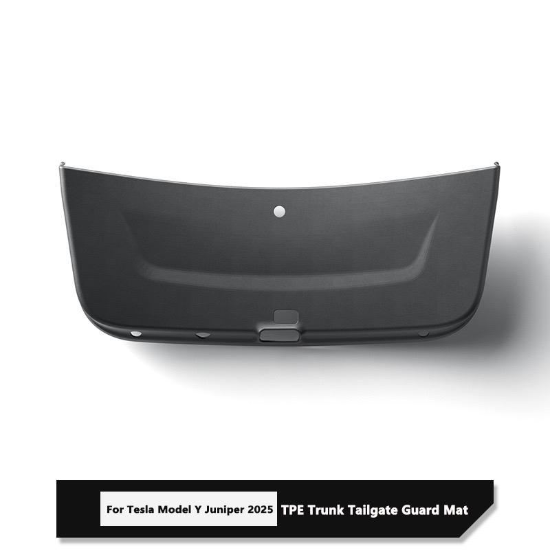 For Tesla Model Y Juniper 2025 Rear Trunk Mats Full Coverage Trunk Cover Seat Backrest Protective Pad Cargo Liner Anti Dirty Mat