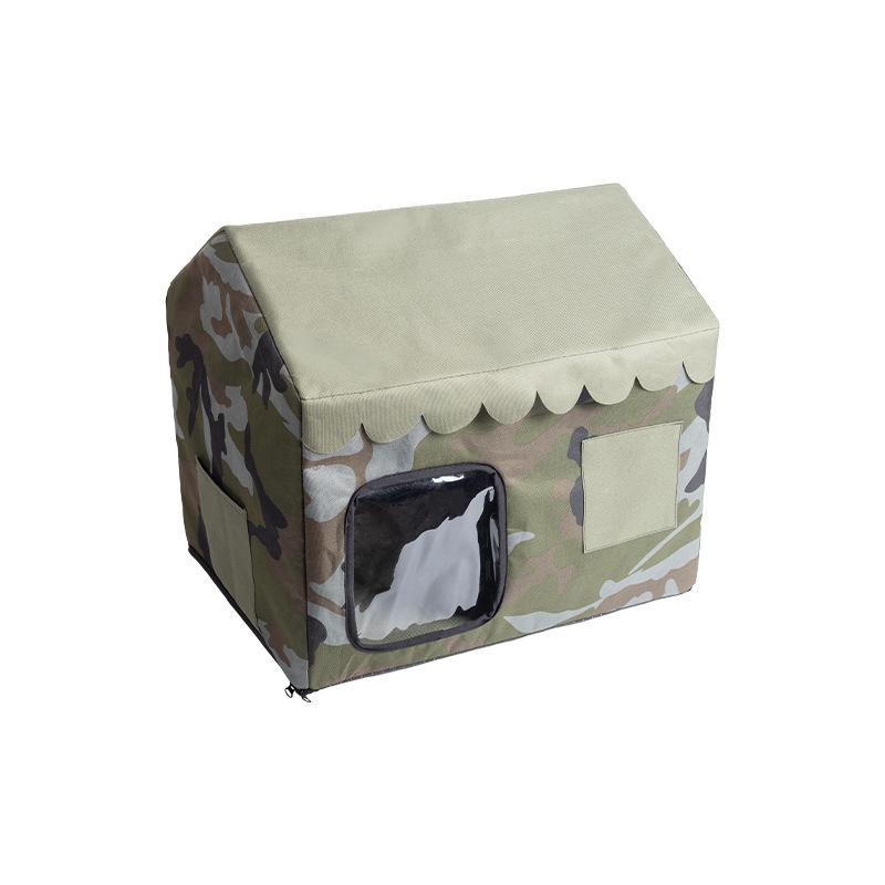 Stray Cat Nest Cat Air-conditioned Room Outdoor Rainproof Outdoor Waterproof Closed Cat House Pet Nest Suitable for All Seasons