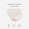 Audifen Women's Breathable Lace Hip-Covering Briefs XP4101