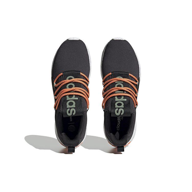 Adidas Lite Racer Adapt 5.0 Carbon Screaming Orange Мужские кроссовки черные HP2678 40⅔ — фото 5