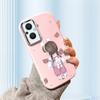 For Vivo V23 V25 V27 V29 V30 Y27S Y28 Y33S Y36 Infinix Hot30I Hot40 Tecno Spark20 Cartoon Black Cat Silver Edge Soft Liquid Silicone Protective Casing
