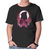 Unisex Crew Neck T-Shirt The Good Witch Graphic Short Sleeve Casual Tee