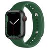 Compatible Silicone Watch Strap for Apple Watch S11 - All Series, Universal Double-Section Snap Button.