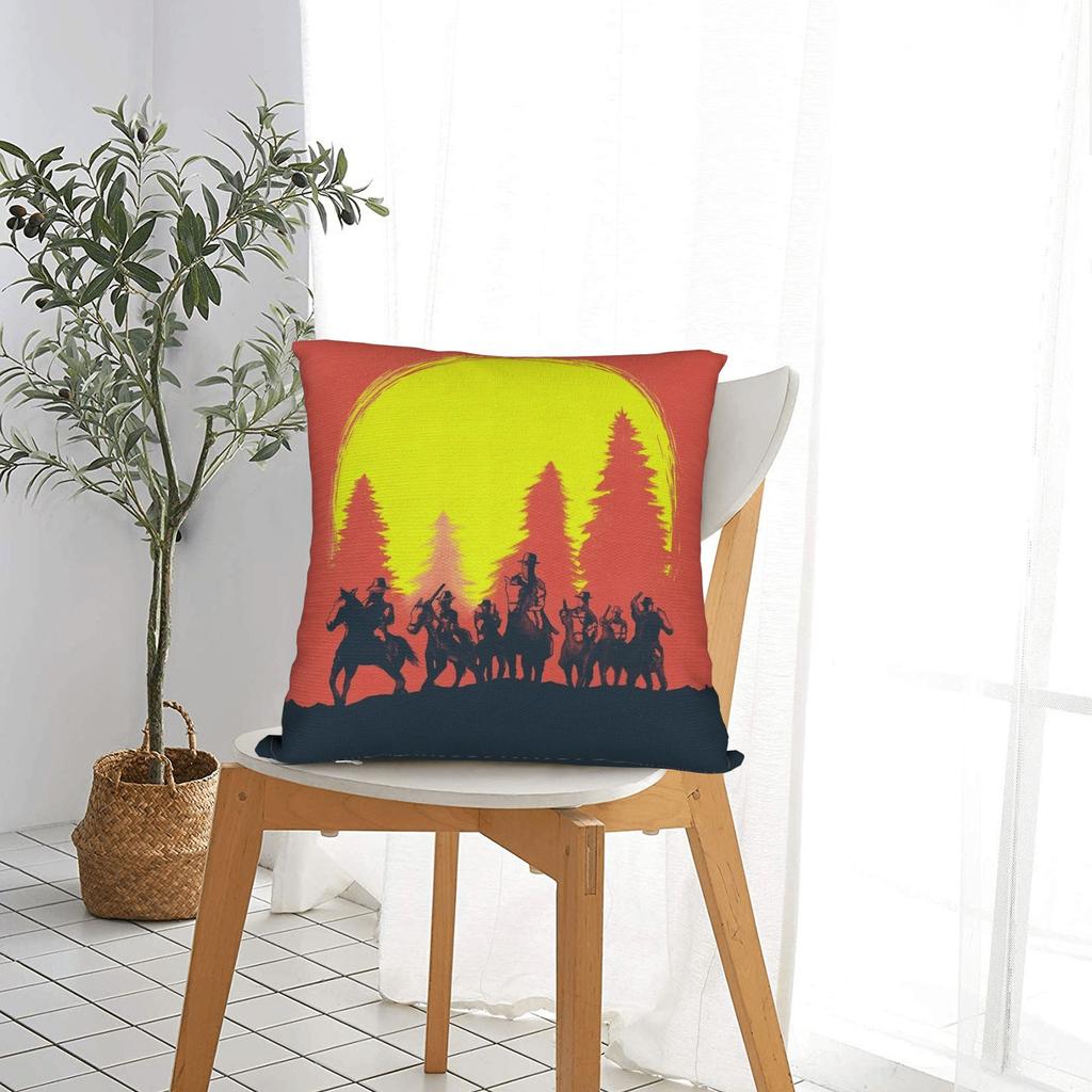 Arthur Morgan red dead redemption Pillowcases  Morden Pillow Case For Living Room Bed Chair Comfy Pillow Cover