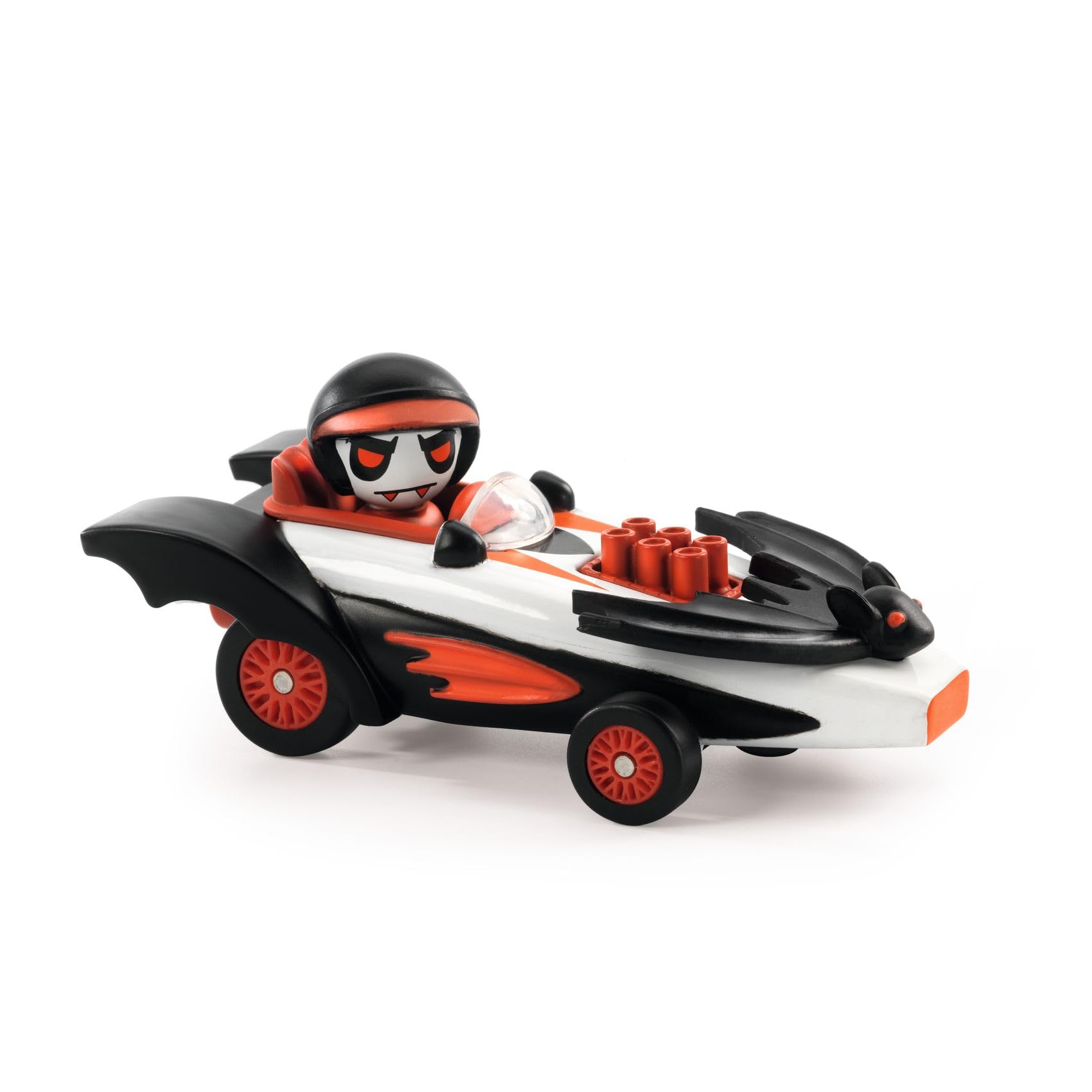 

DJECO Crazy Motor Speed Bad Racing Car with Educational Toy for Ages Summer Vacation Gift Figure, Vehicle, Grandchildren, 3, 4, 5, 6, 7, 8, Boys,