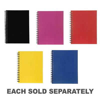 Spirax Sert Kapak Çift Telli Defter A4 (200 sayfa)