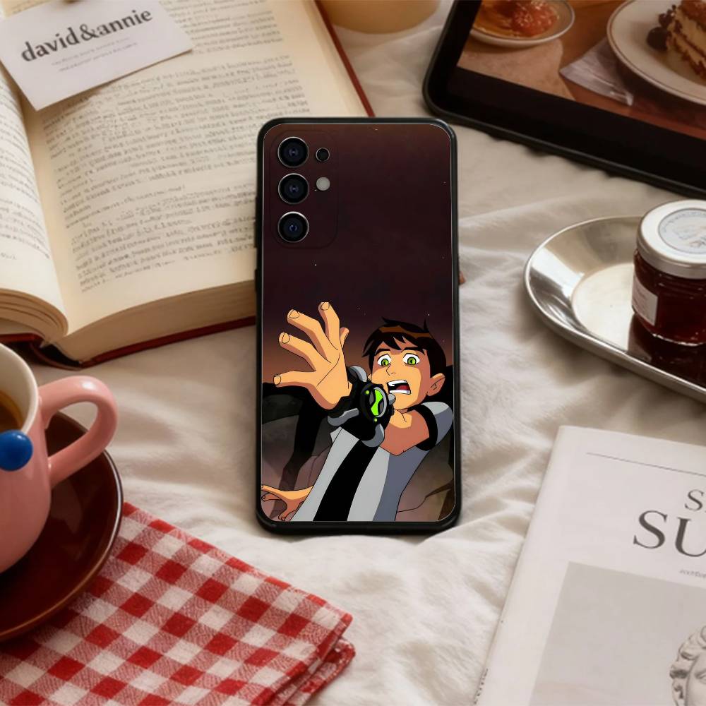 Ben 10 Ultimate Epic Battle Phone Case For Samsung S 25,24,23,22,30,21,10,9,Ultra,Plus,Lite,FE,4,5 G Soft Black Case