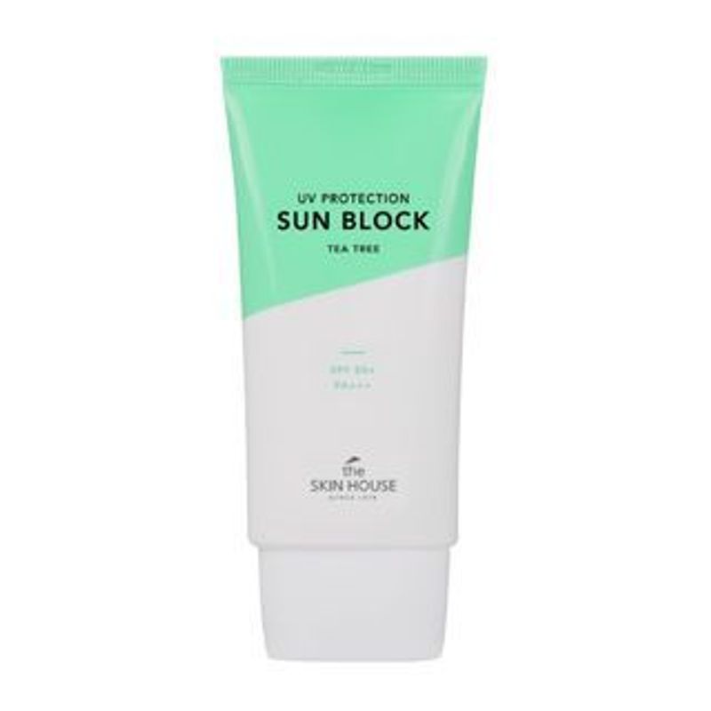 the SKIN HOUSE - UV Protection Sun Block Tea Tree 50ml