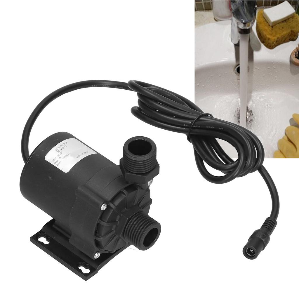 Water Pump BS‑45B DC12V Ceramic Structure 20000 Hour Service Life Intelligent Boosting Machine for Toilet Dishwasher