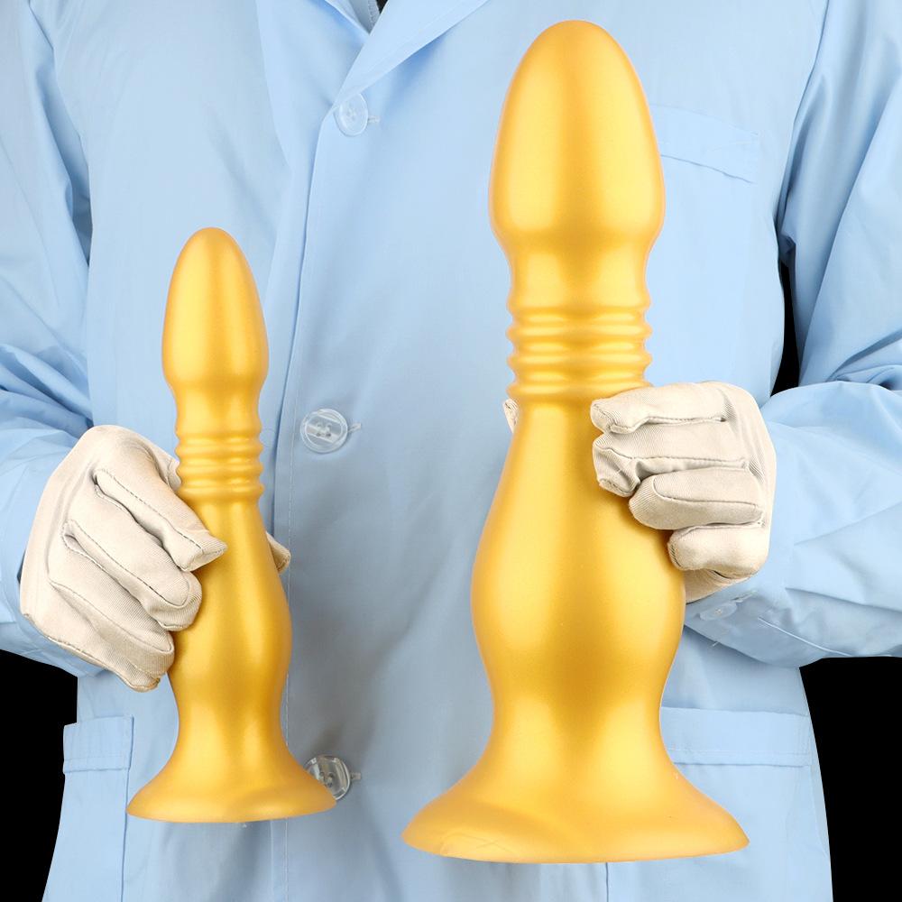 Extra Large Silicone Anal Plug with Suction Cup Fisting Prostate Massager Dildo Expander Adult Sex Toy
