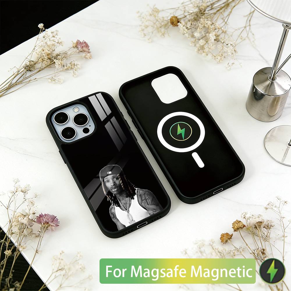 R-Raper K-King Von Phone Case For iPhone17,16,15,14,13,12,11 Plus,Pro Magnetic with Magsafe Wireless Charging