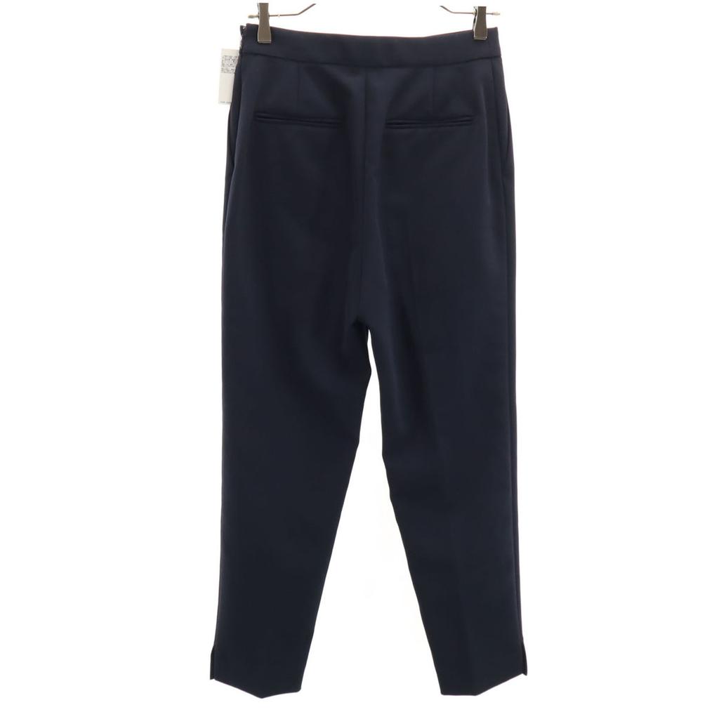 Unused ANAYI Made In Japan Tapered Pants 38 Navy Women Used