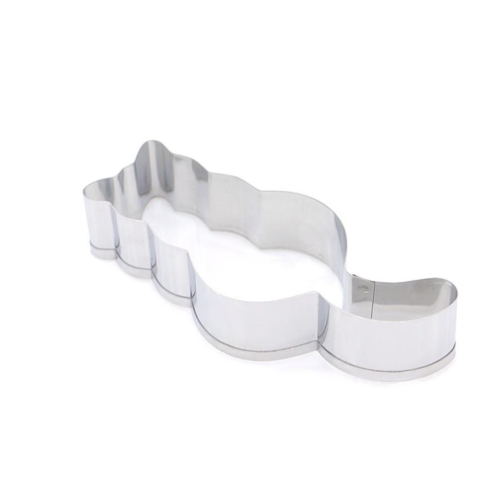 5pcs/set Cute Cat Kitten Pattern Stainless Steel Cookie Mould Cracker Mold Biscuit Cutter for DIY