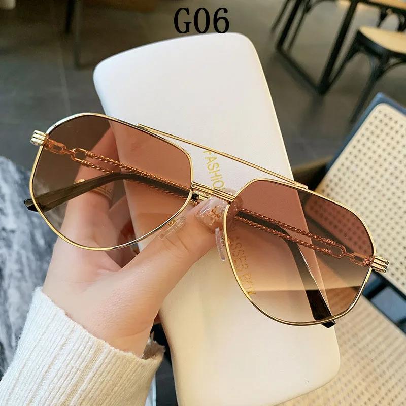 

Sunglasses Women Trendy Vintage Designer Sunglasses Men Luxury Fashion Glasses Luxe Oculos Lentes De Sol Mujer Zonnebril No box