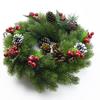50/100Pcs Artificialplant Pine Needle Plastic Hotsale Christmas Tree Wreath Home festival Outdoor Garden Wedding Decor Accessory