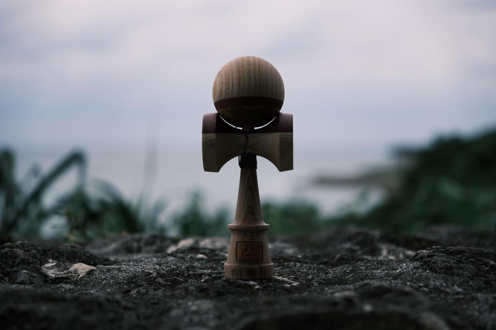 TOKYO KENDAMA Growing Kendama – YOSEGI 05 (Mixed Wood Model) Bearing System / No Chemical Paint / Premium Natural Solid Wood