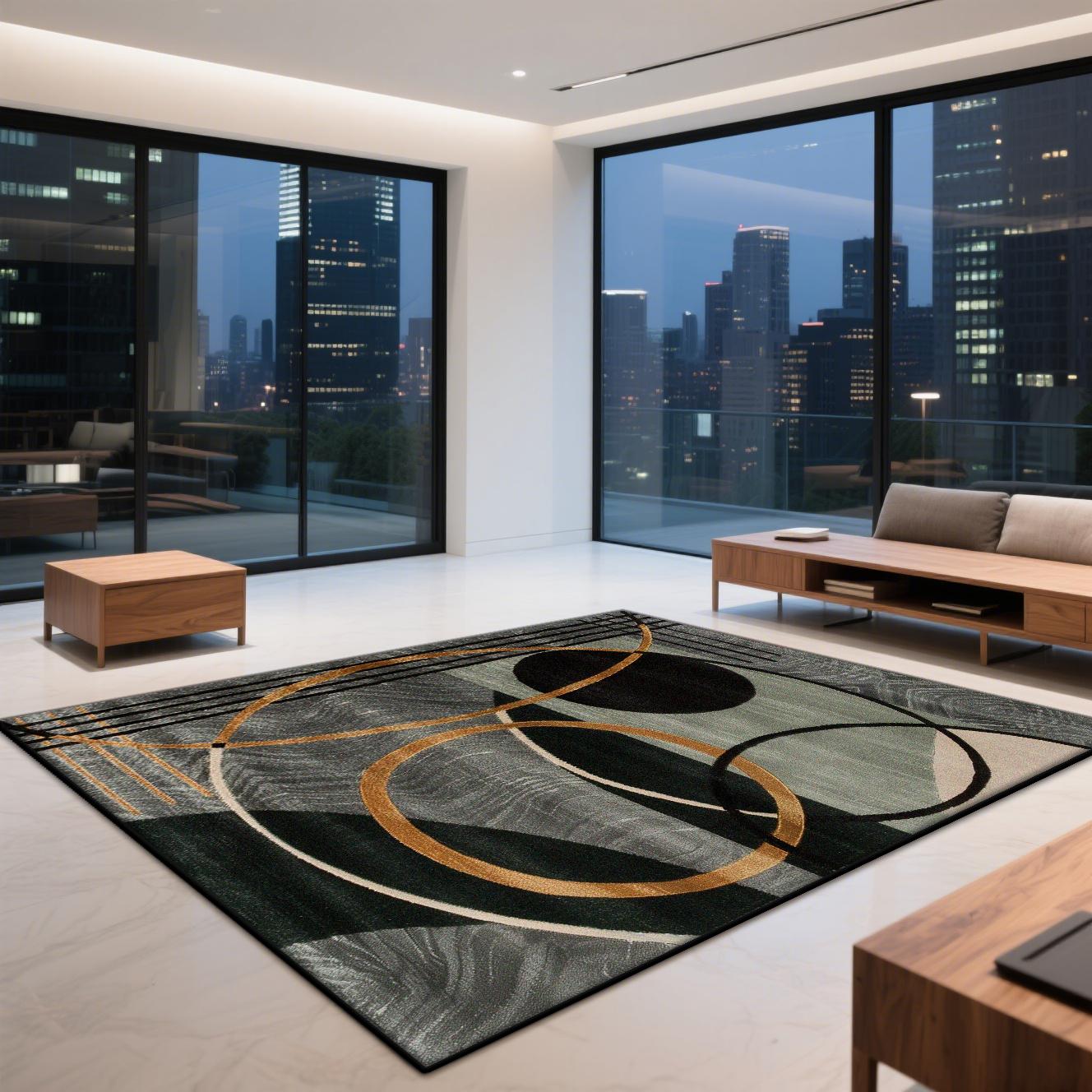 Скандинавский Большой Ковер для Гостиной Украшение Дома Современный Легкая Роскошь Ковры Большой Площади Ковер для Гостиной Придверный Коврик Ковер для Холла Нескользящий 60x90cm