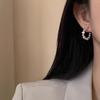 Niche Cat's Eye Bead Gradient Earrings Basic Versatile Temperament Simple Design Personality Elegant Classic Casual Daily Accessories