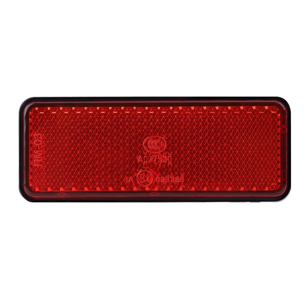 12V LED Tail Brake Light Rectangle Reflector Tail Brake Light