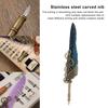 Quill Pen Set Retro Elegant Vintage   Stainless Steel Nib Wear Resistant Caligraphy Pen Kit